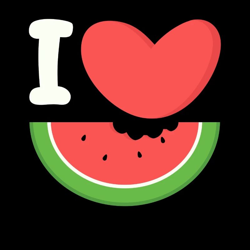 Melon pastèque Fruit d’été Cadeau végétalien