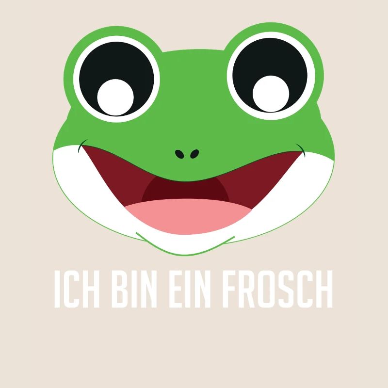 Froschkostüm ICH BIN EIN FROSCH Karneval