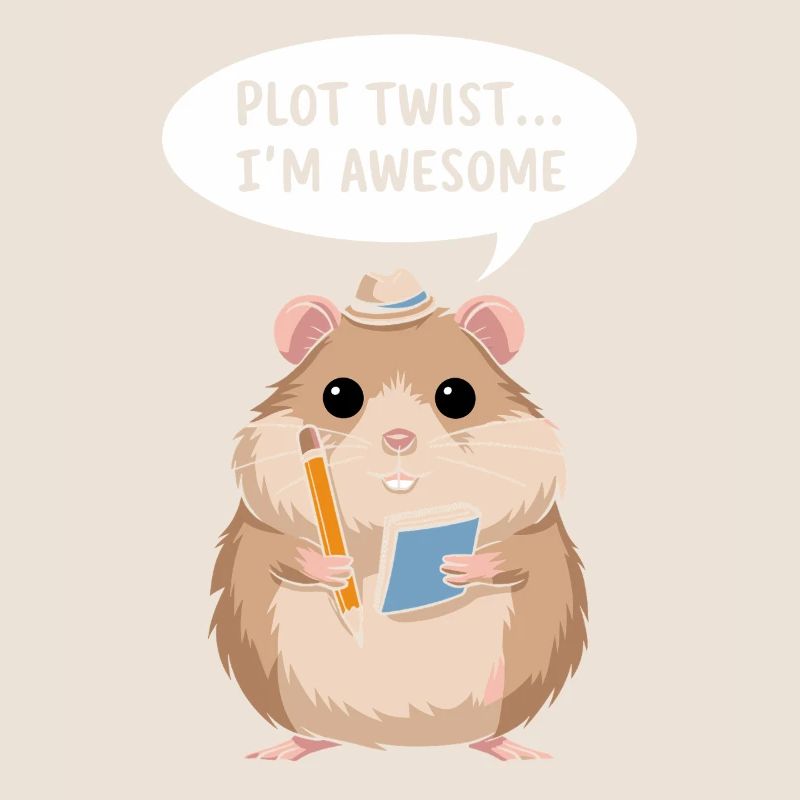 Hamster Author: Plot Twist... I'm great