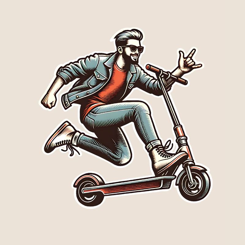 Tretroller E-Scooter E-Roller