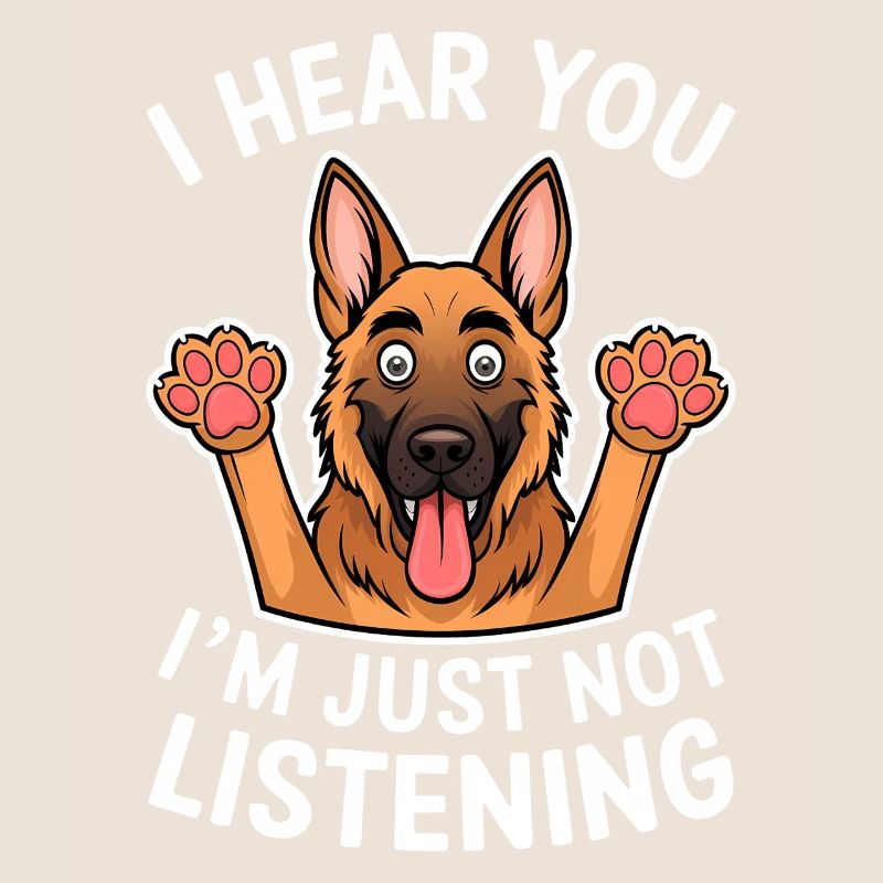 Deutscher Schäferhund Spruch Schäferhund Geschenk