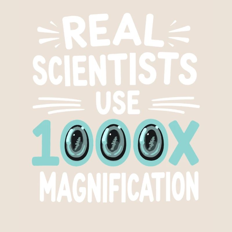 Microscope Enthusiast Lab Technician Science