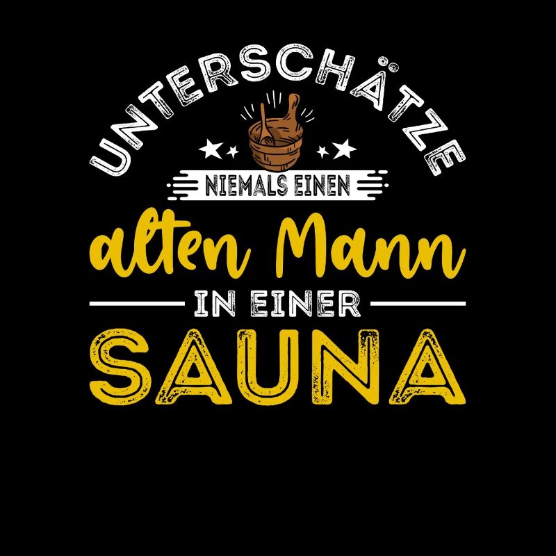 Never underestimate an old man in a sauna