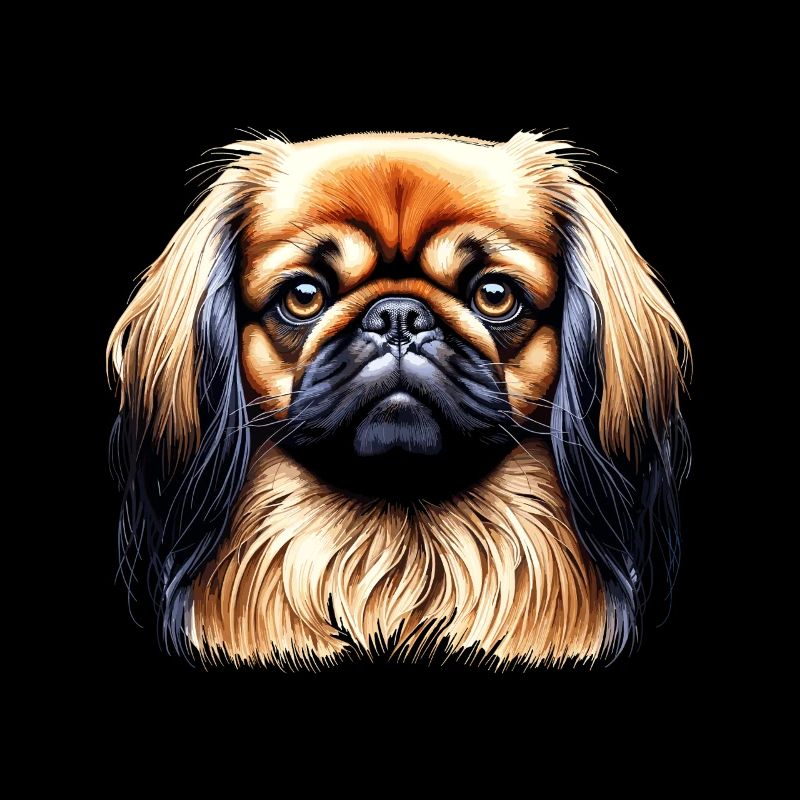 Hundegesicht - Pekingese