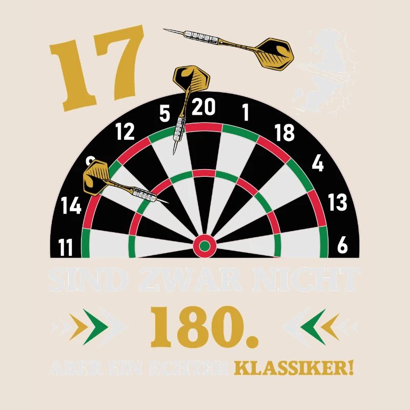 Les fléchettes 17 ne sont pas des fléchettes d’anniversaire de 180