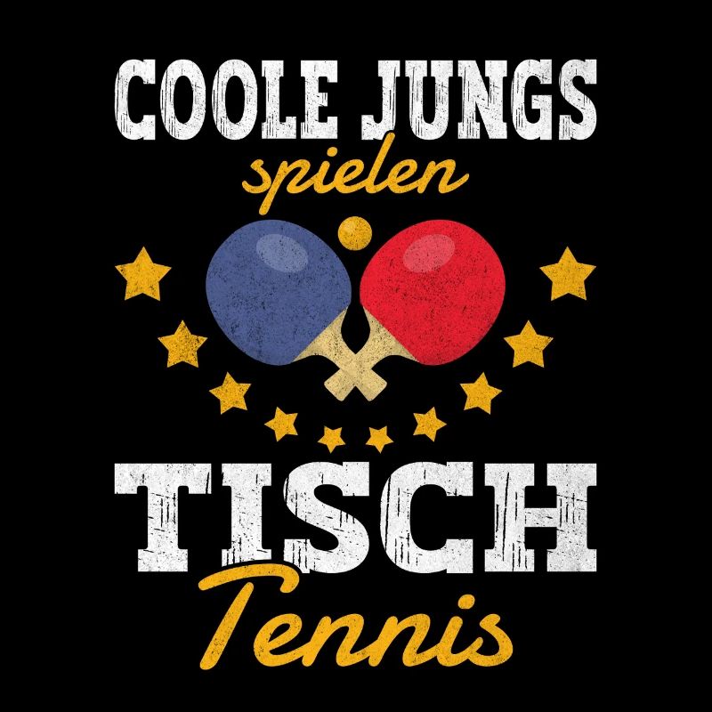 Mecs cool jouant au ping-pong de table drôle