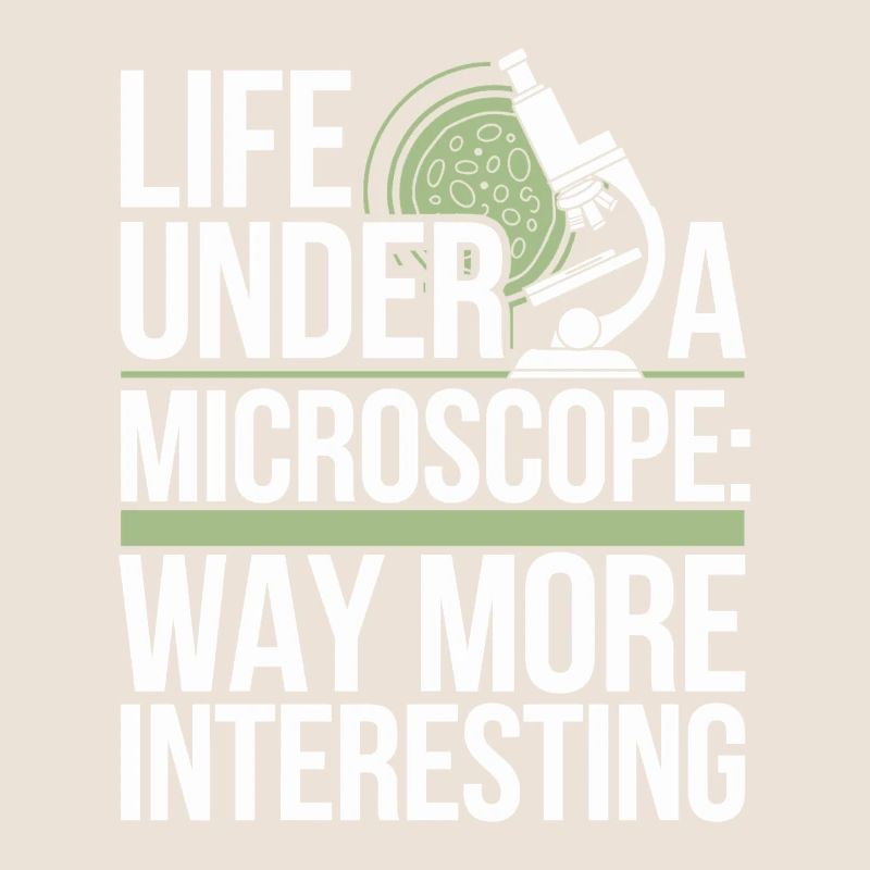 Microscope Enthusiast Lab Technician Science