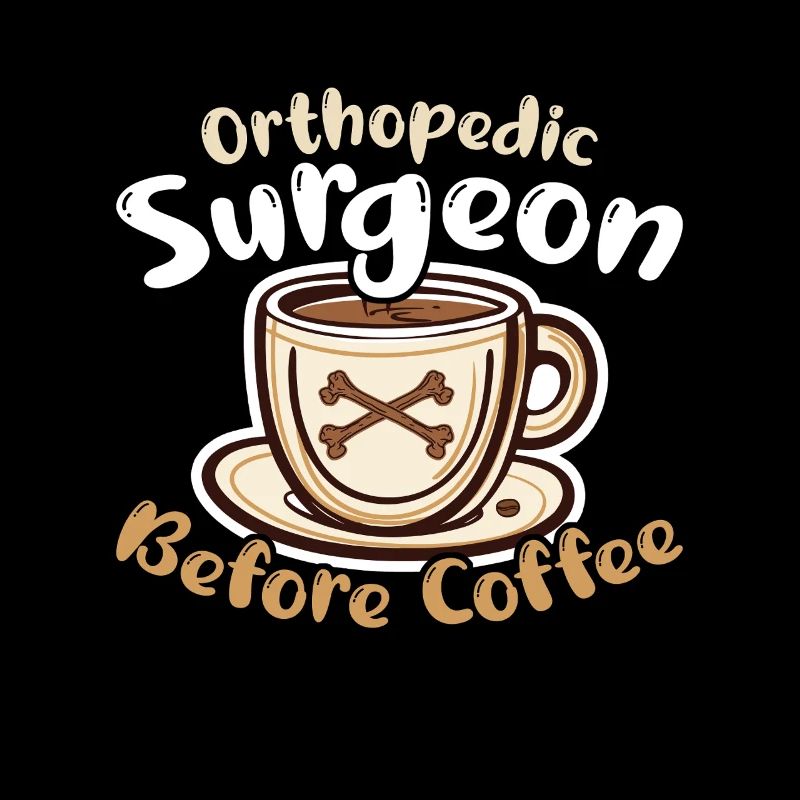 Orthopedic Surgeon Before Medicine Coffee Lover
