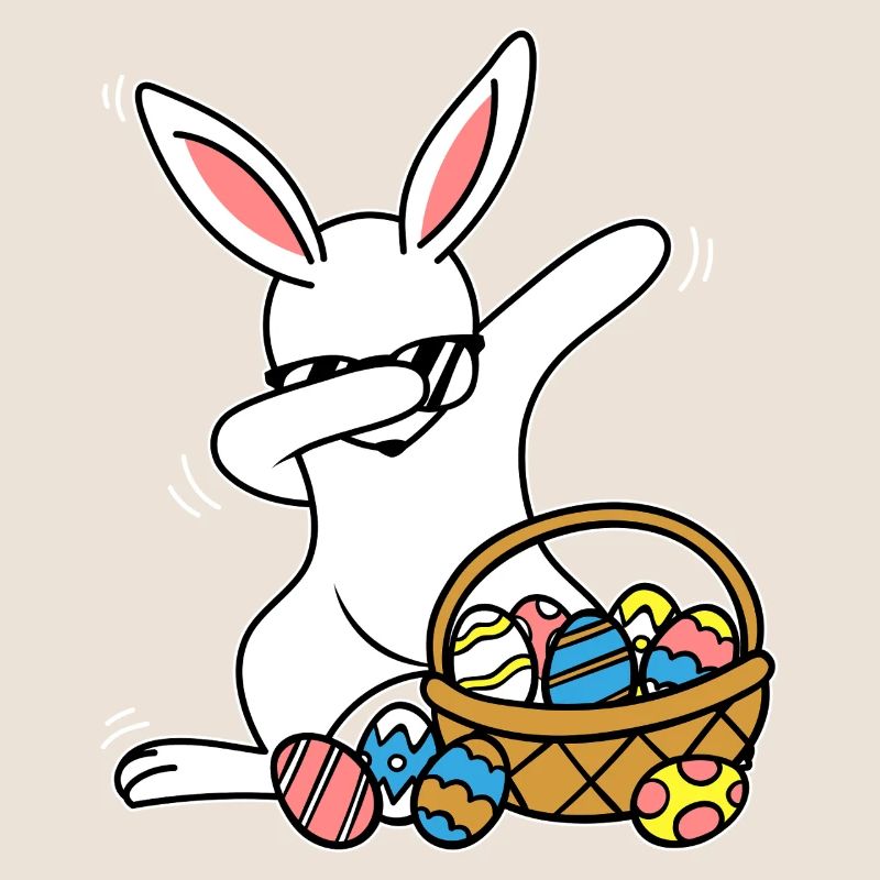 Dabbing Easter Bunny Easter Bunny