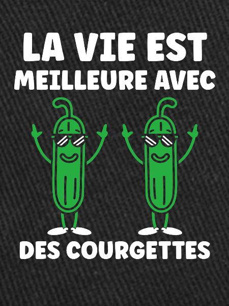 Humour Courgette