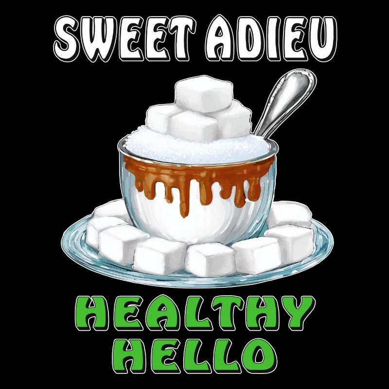 SUGAR SWEET ADIEU HEALTHY HELLO