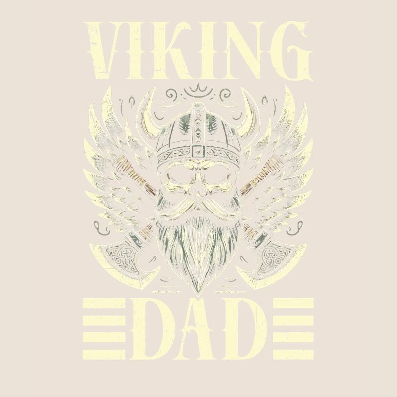 Wikinger Papa Vatertag Vaterschaft Elternteil