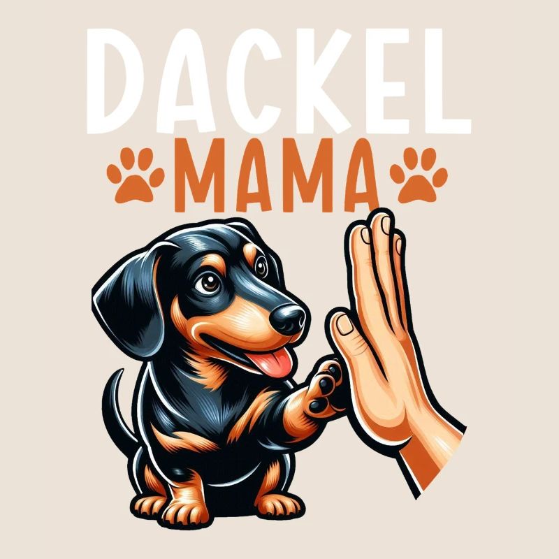 Dackel Mama Muttertag Mutterschaft Mama Elternteil