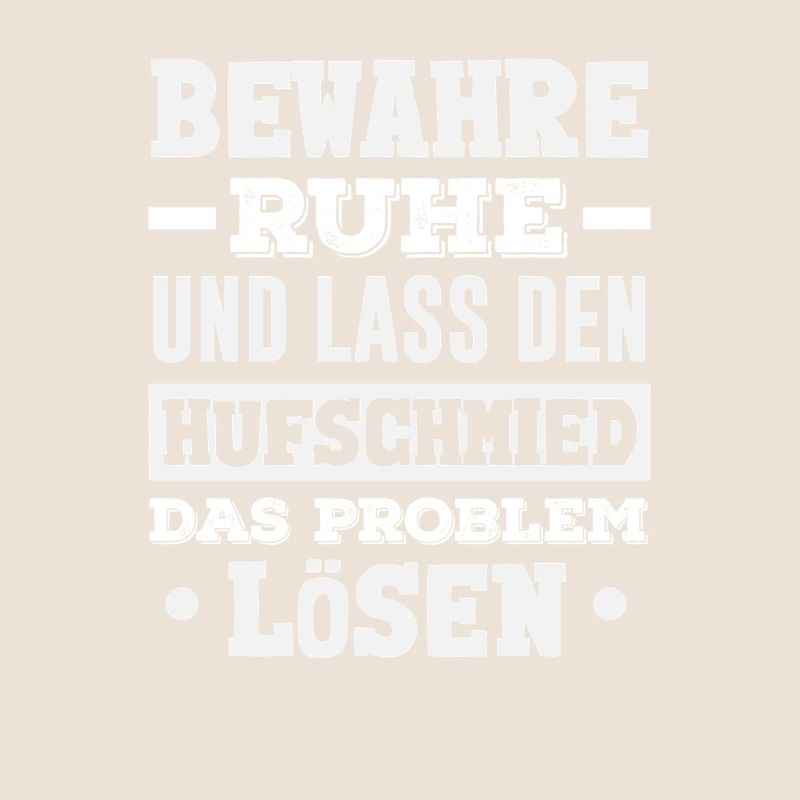 Keep calm and let the farrier solve the problem