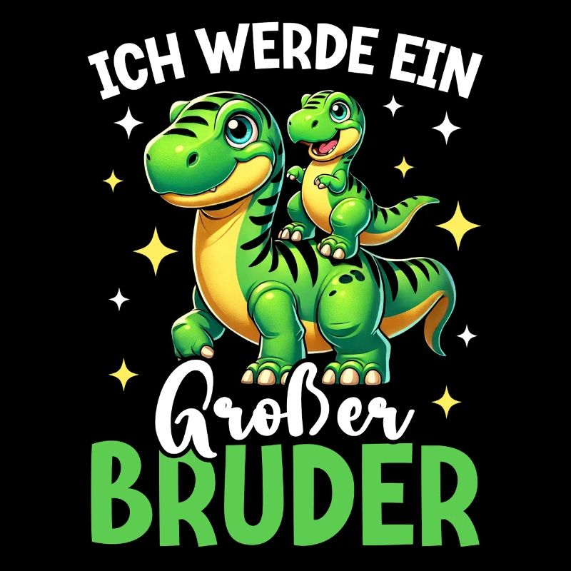 Großer Brudersaurus Dinosaurier Bruder