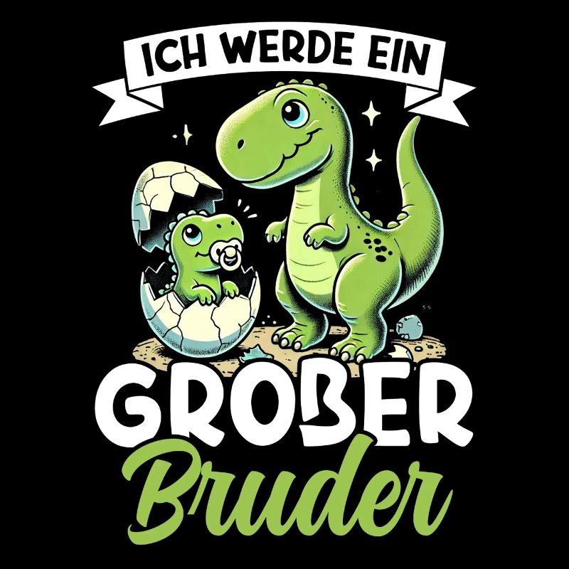 Großer Brudersaurus Dinosaurier Bruder