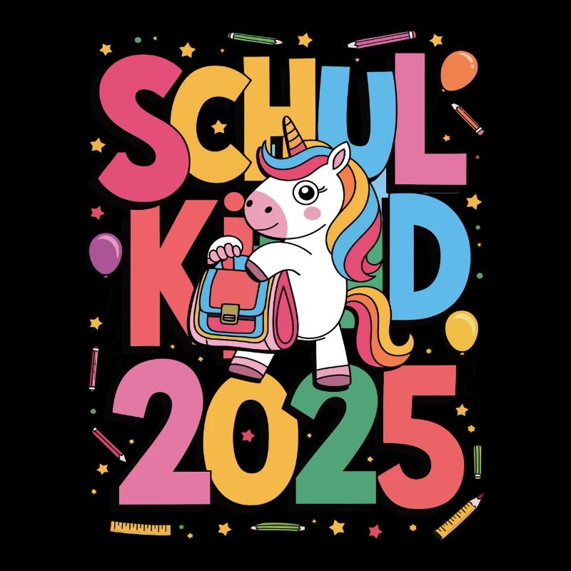 Schulkind 2025 Einschulung Schulanfang