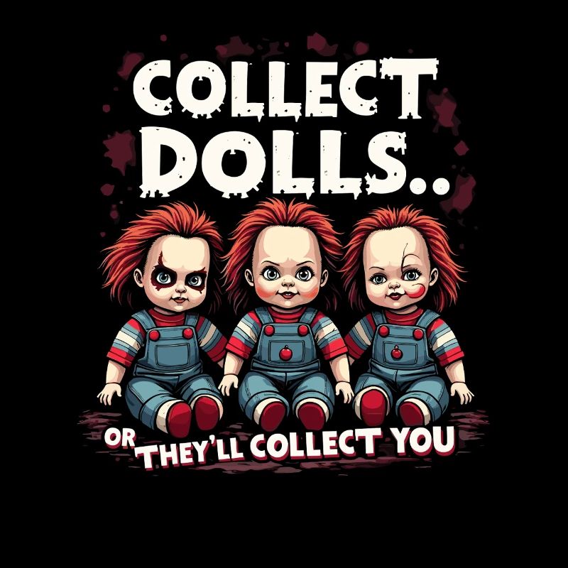 Poupée effrayante collector