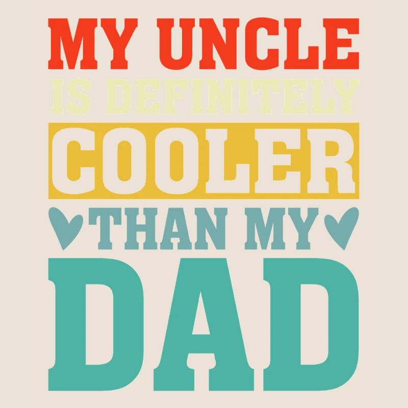 Mon oncle est définitivement plus cool que mon père rétro