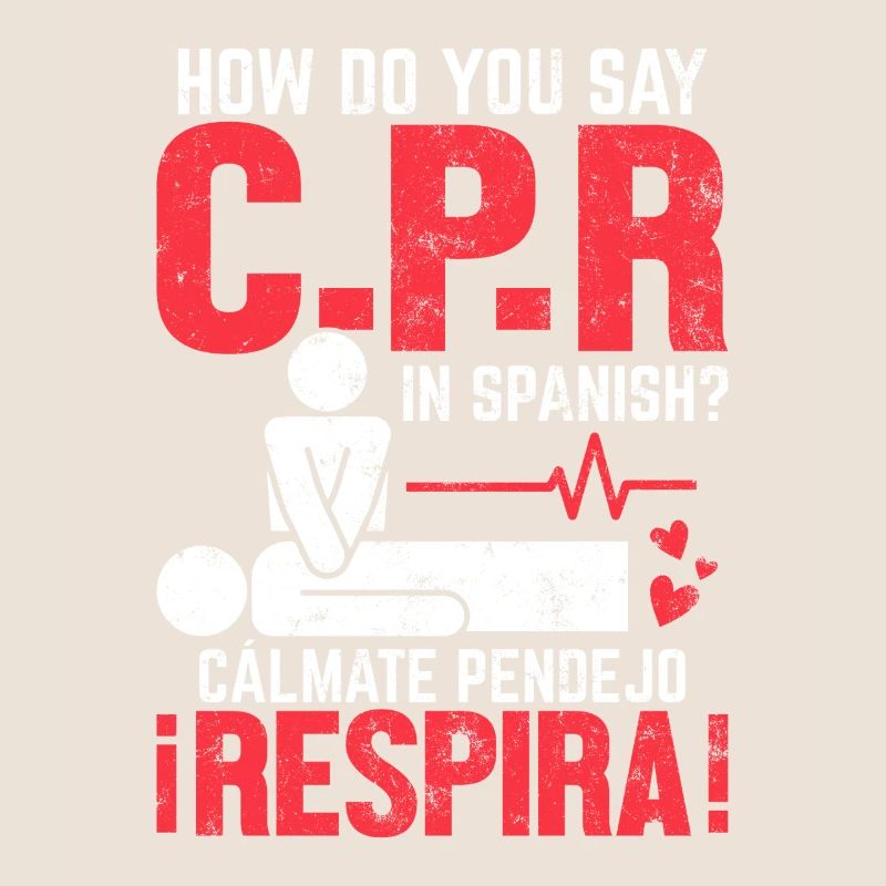 Comment dit-on RCR en espagnol Funny EMT