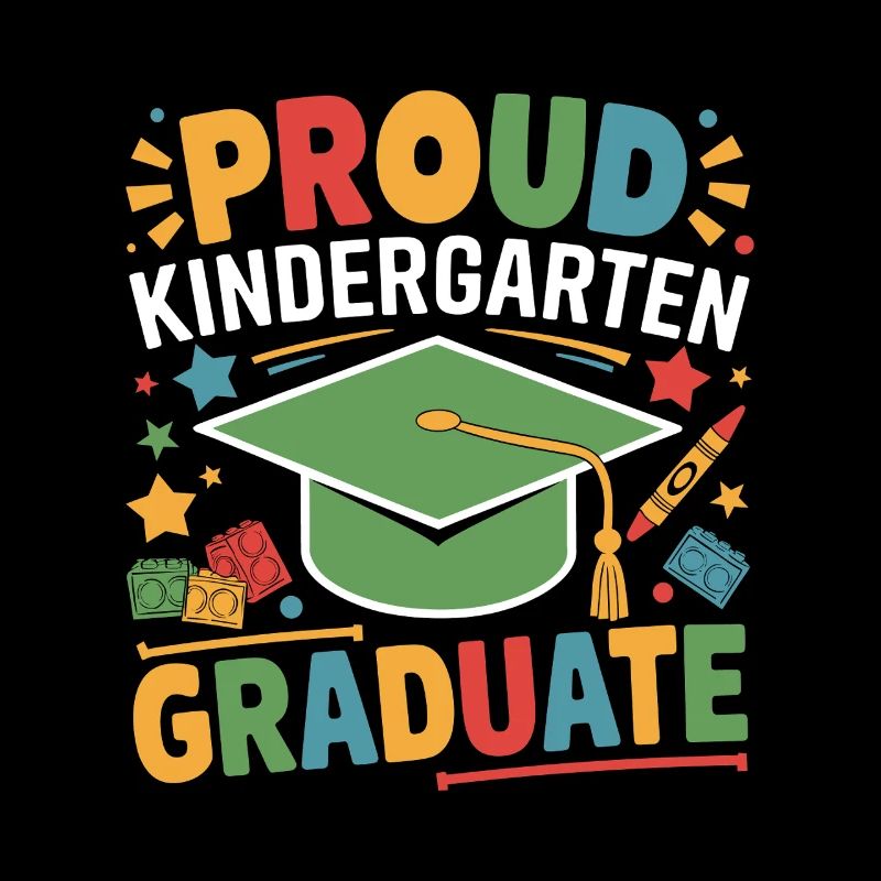 Stolze Lehrerin an einer Kindergarten-Graduiertenschule