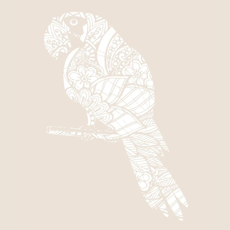 Parrot Parrot Floral Pattern