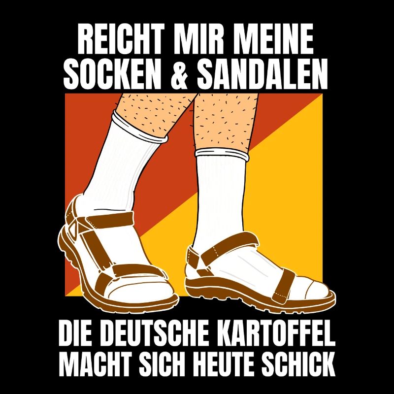 Typisch Deutscher Urlauber - Kartoffel Alman