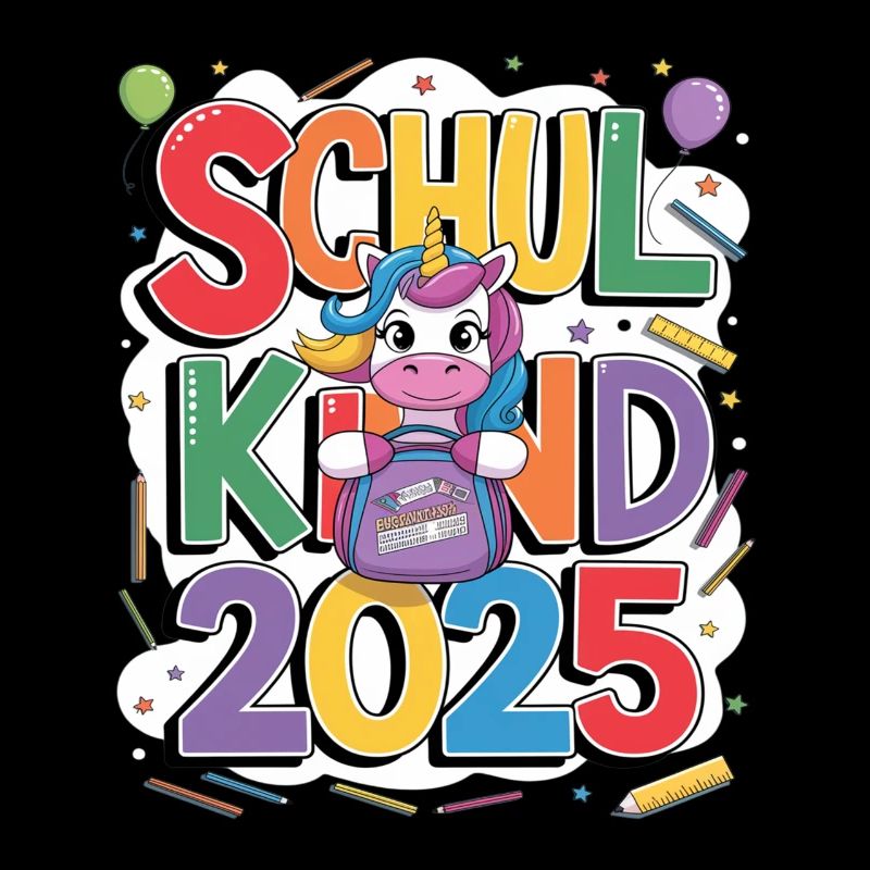 Schulkind 2025 Einschulung Schulanfang