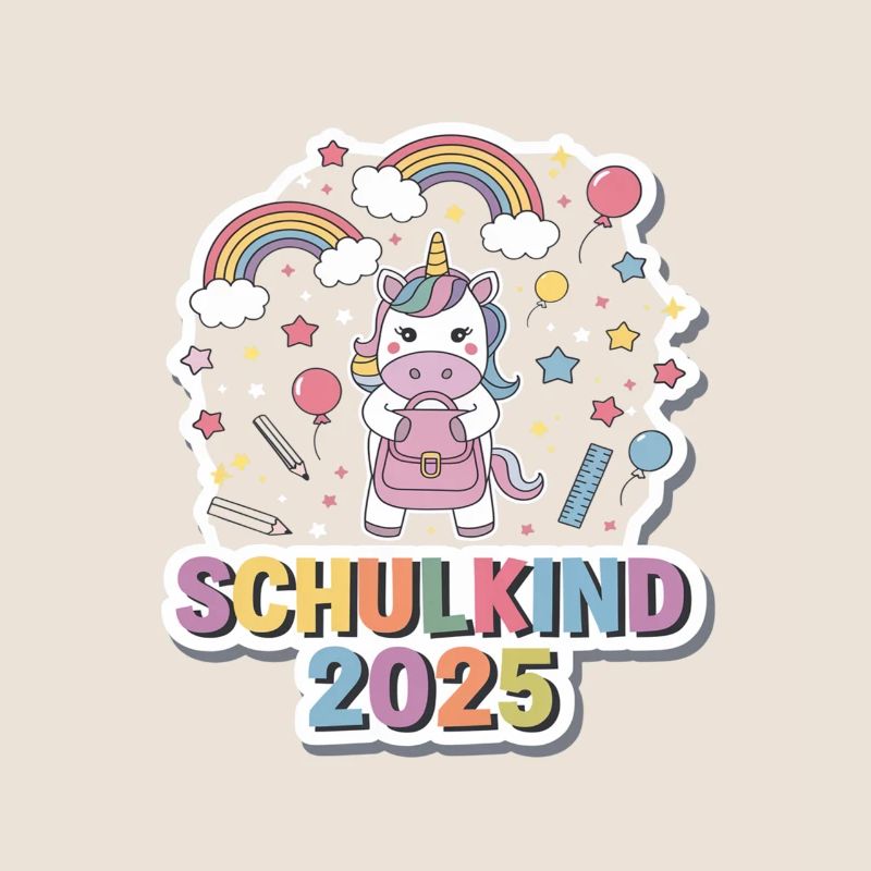 Schulkind 2025 Einschulung Schulanfang