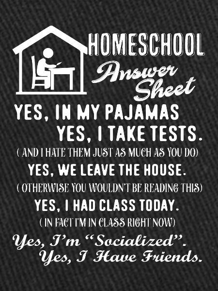 Homeschool Homeschool Answer Sheet