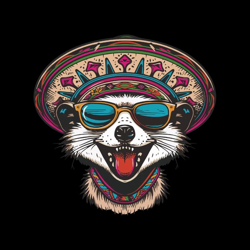 Suricate Drôle Sombrero