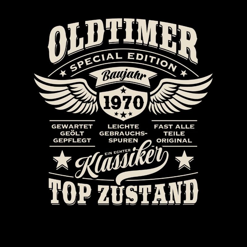 Oldtimer Baujahr 1970 - Geburtstag - Geschenk