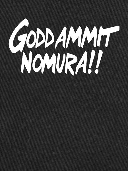 Goddammit Nomura – Conception simple