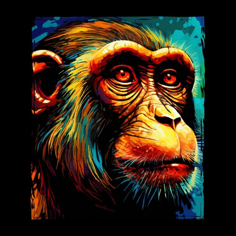 Portrait de singe