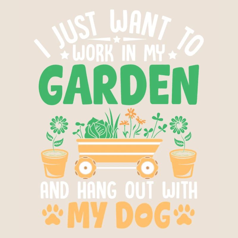 Chien de jardin