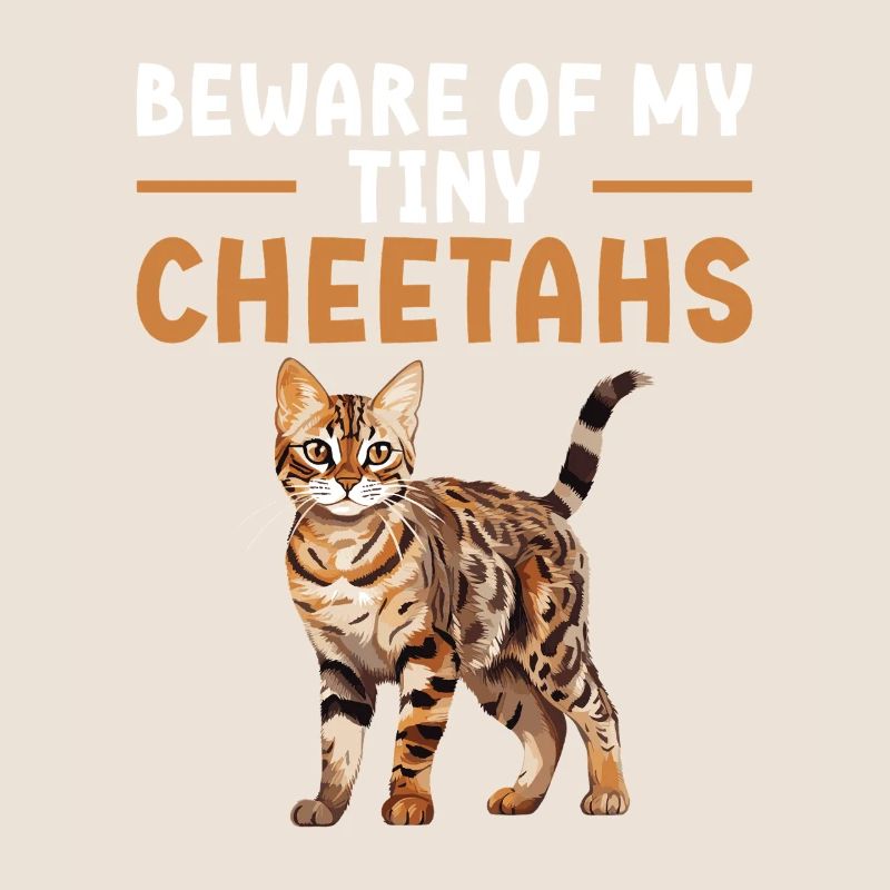 Watch out for my tiny cheetahs