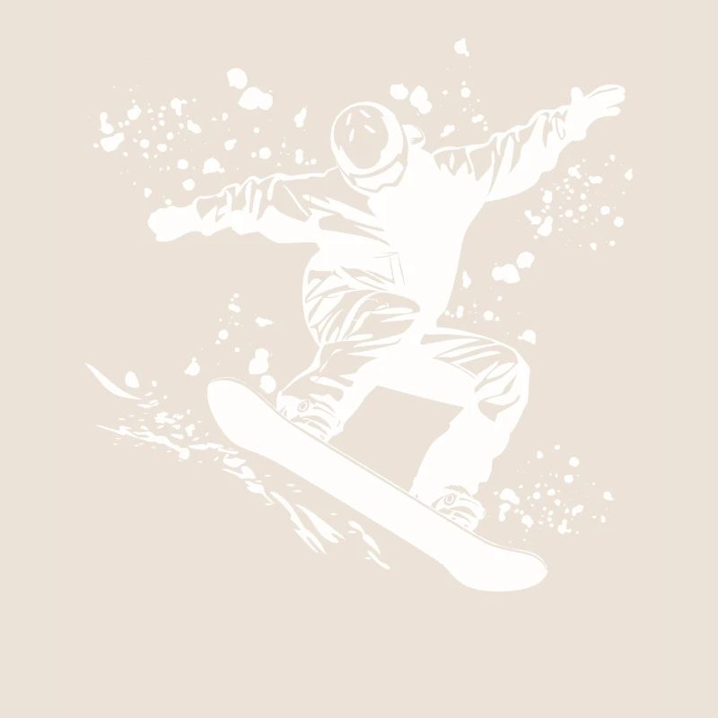 Snowboarder Snowboarding Snowboard
