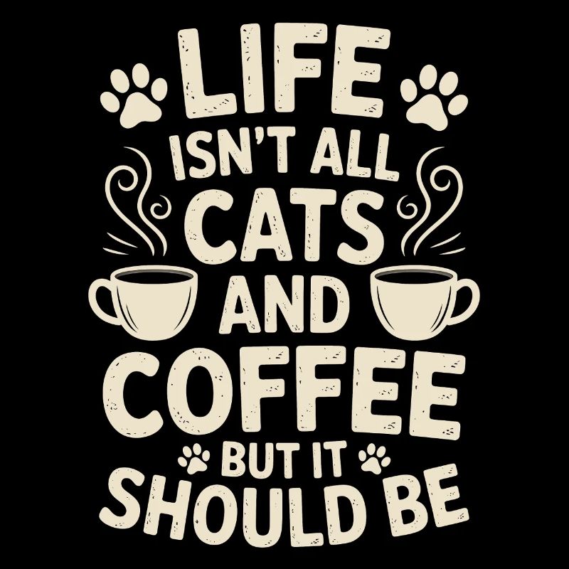 Coffee Saying Cats Funny Coffee Gift