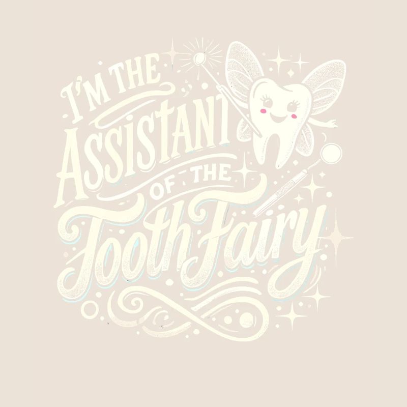 Ich bin die Assistentin der Zahnfee