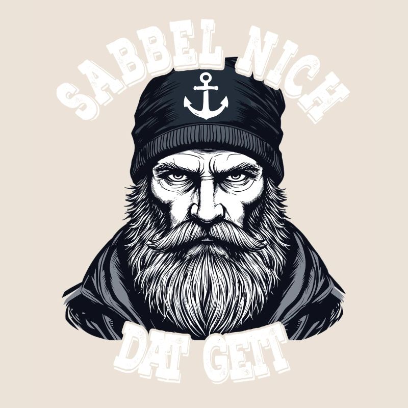 Frison orientale marin de la mer du Nord Sabbel nich dat geit