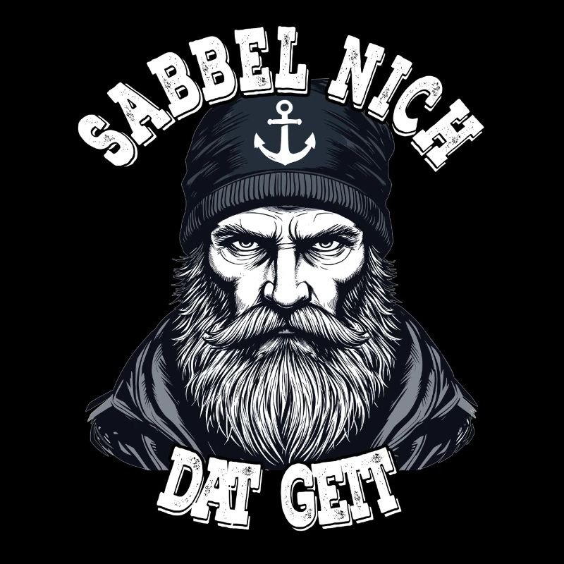 Frison orientale marin de la mer du Nord Sabbel nich dat geit