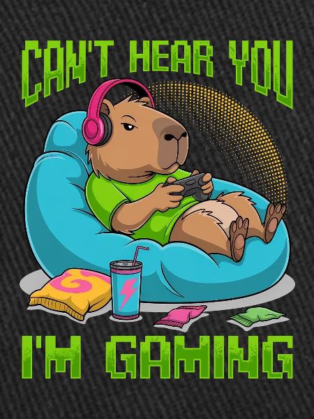 Capybara Gamer Gaming