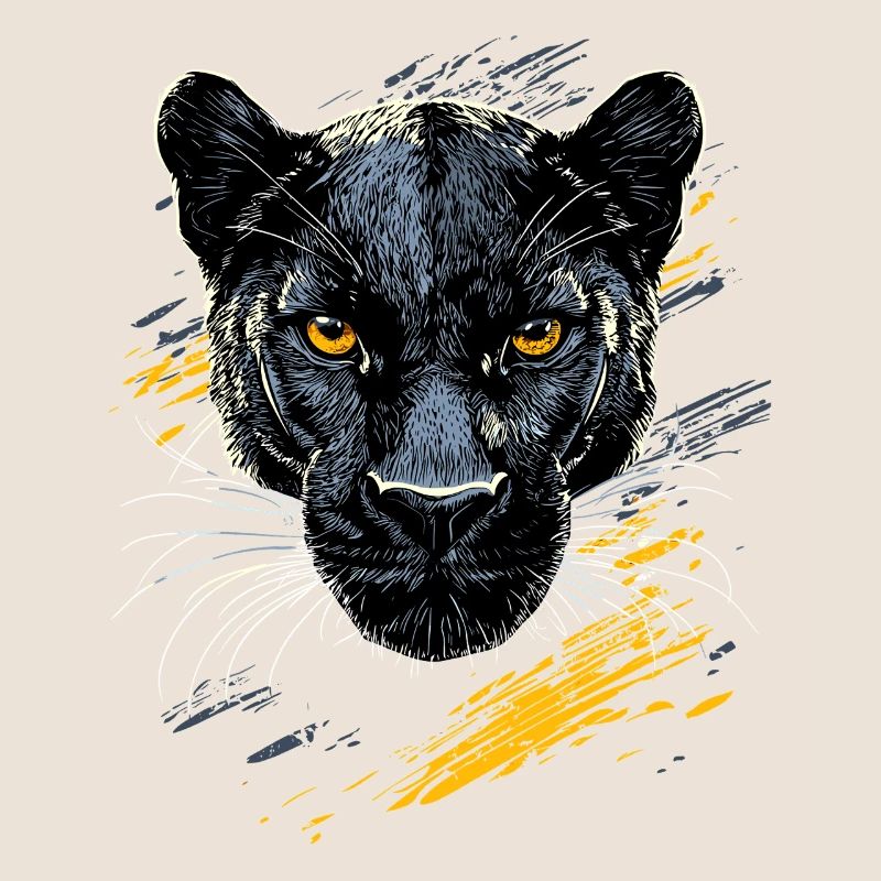 Panther Leopard Raubkatze Süße Großkatze Panter