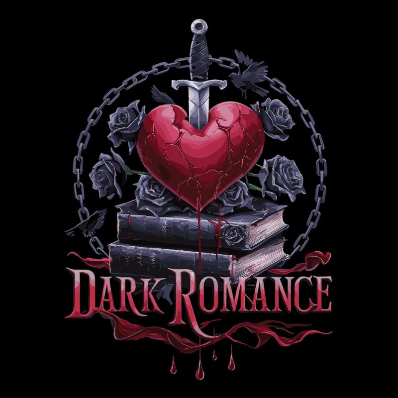 Dark Romance Herzschmerz - Blutige Liebe & Bücher