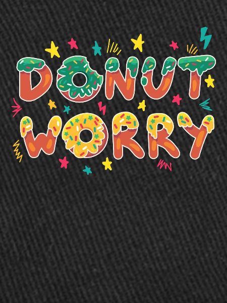 Donut Worry Funny Design