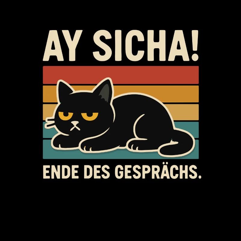 Ay Sicha Cat Retro