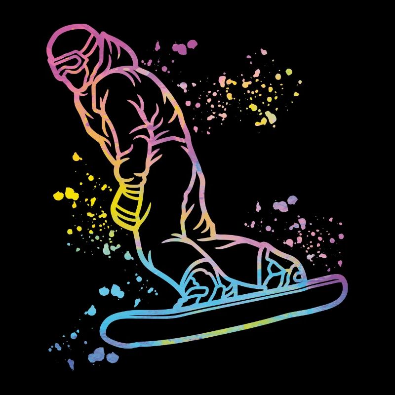 Snowboarder Snowboarding Snowboard