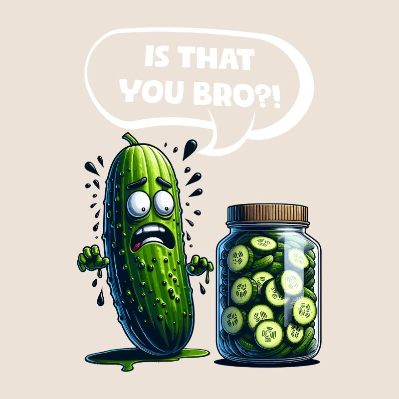 C’est toi mon frère ?! Cornichon de concombre Amateurs de concombre