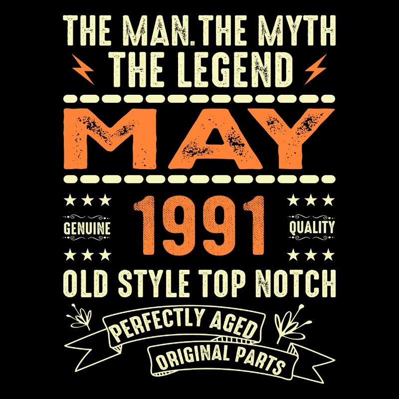 Birthday May 1991 - May 1991