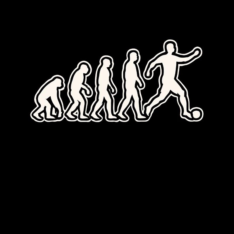 Evolution to become a football player